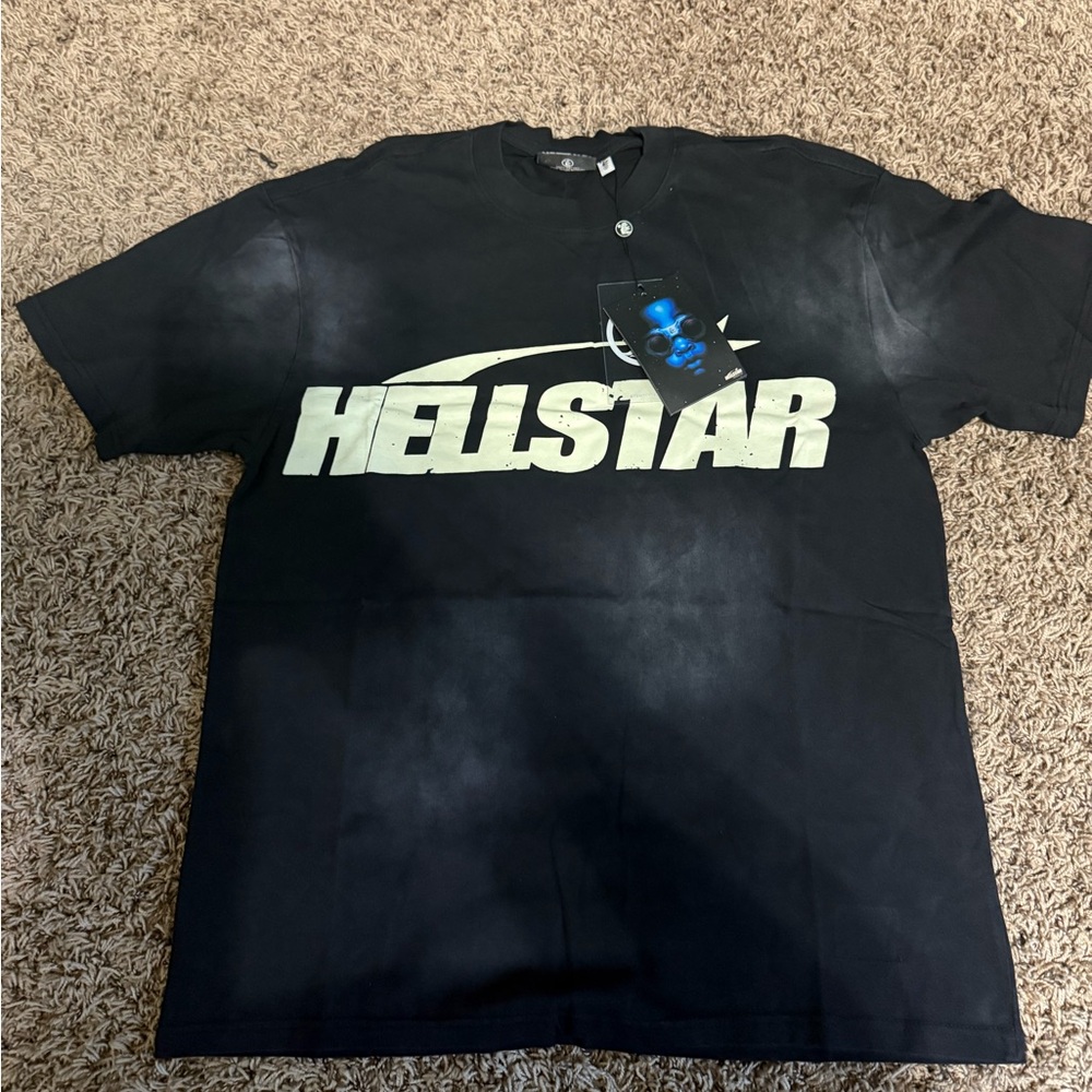 Black Short Sleeve Tee with Bold Graphic
